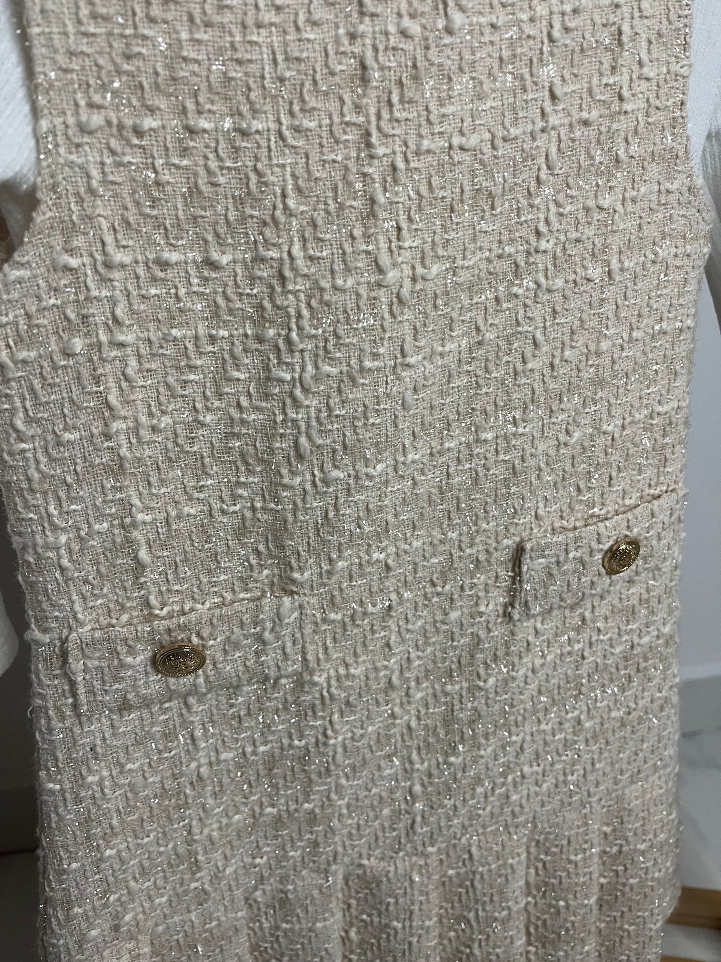 Robe en tweed