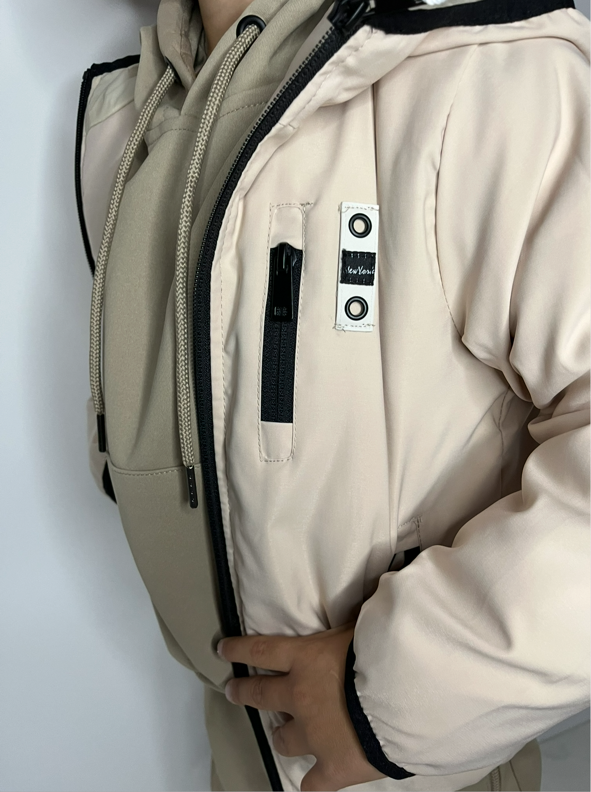 Veste à capuche