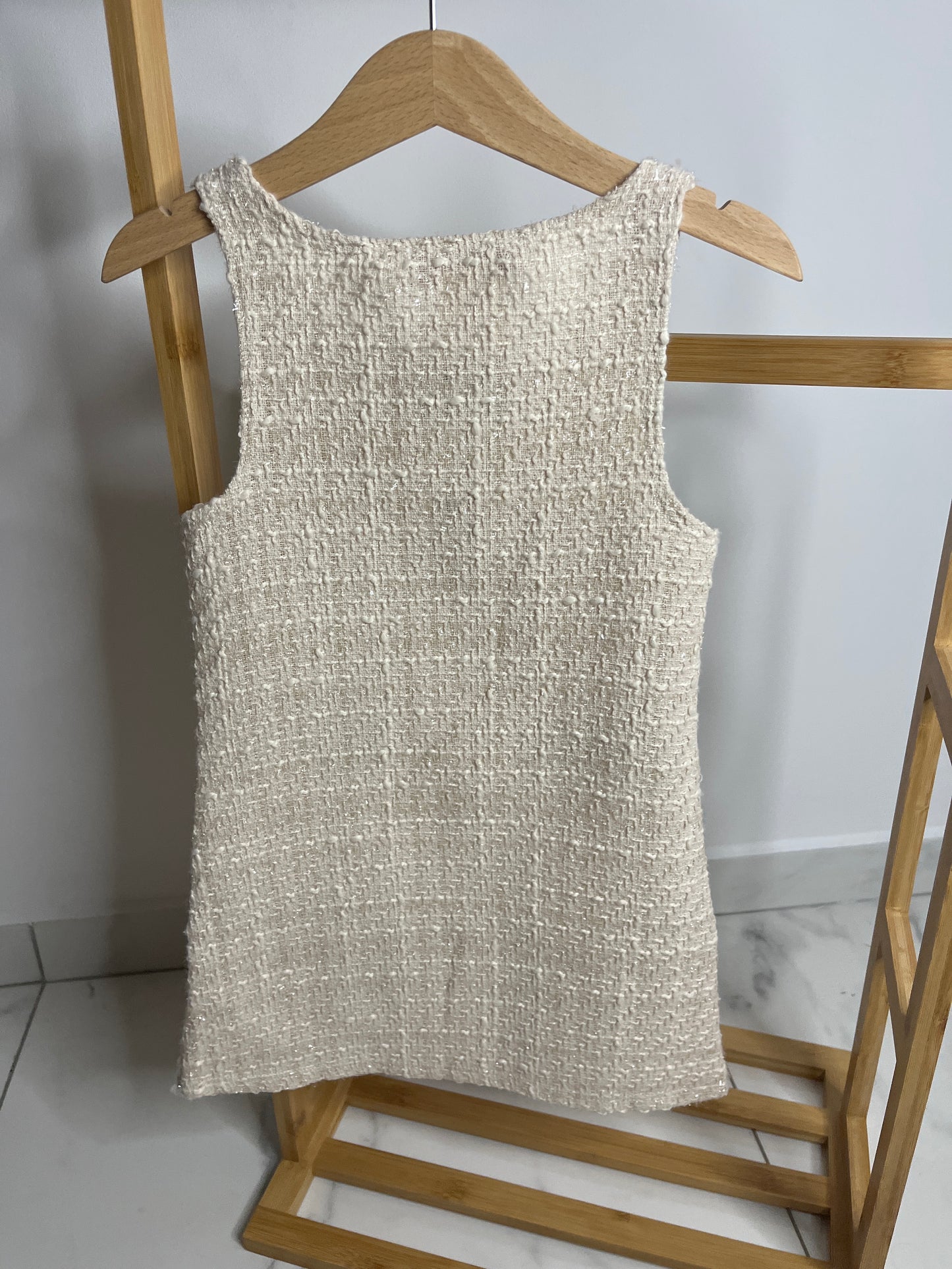 Robe en tweed