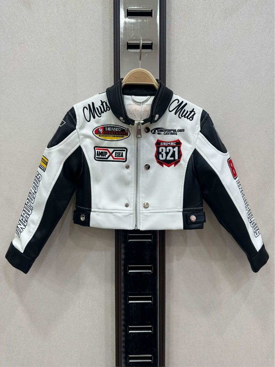 Veste en simili cuir